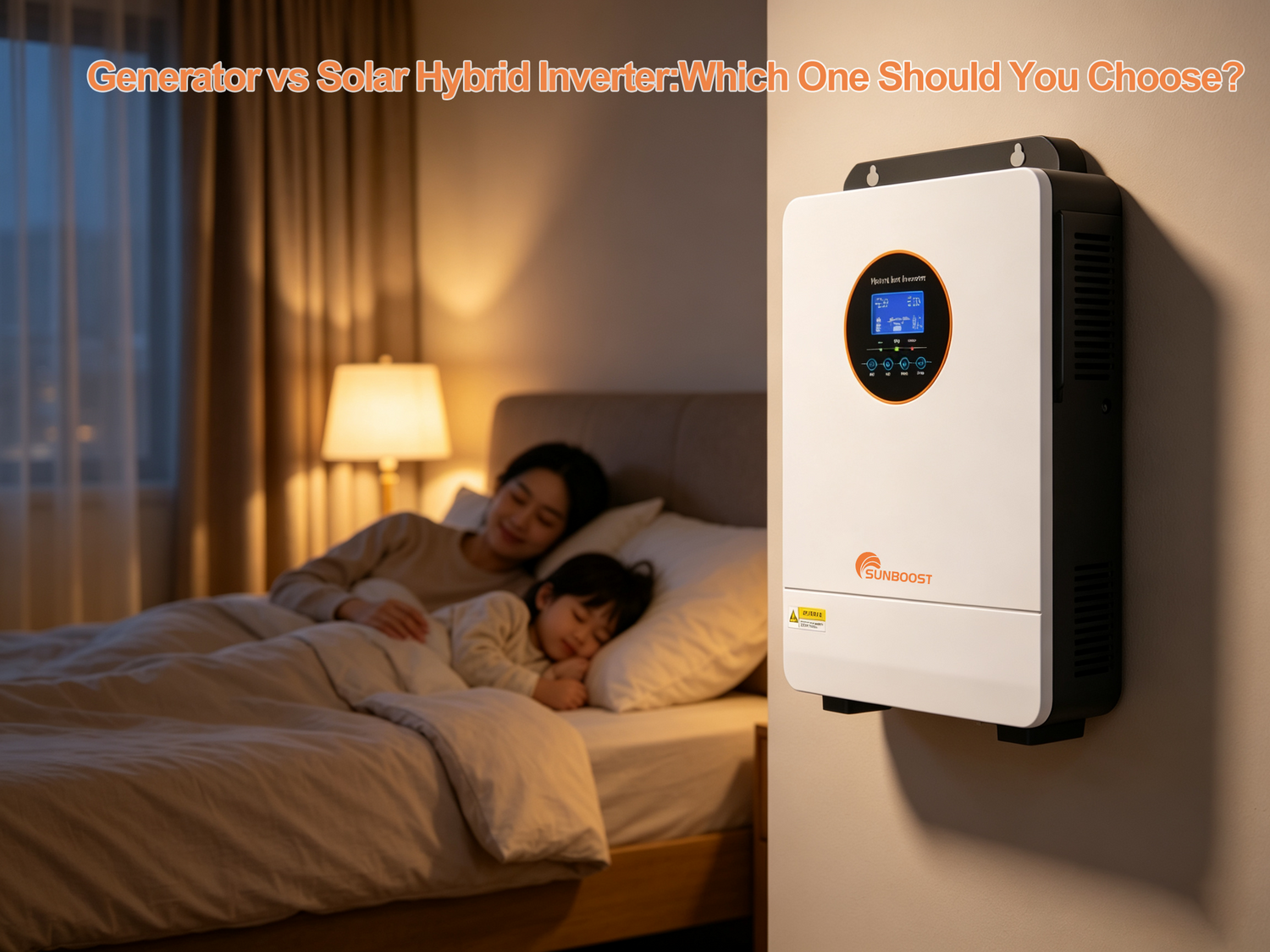 Generator vs Solar Hybrid Inverter:Which One Should You Choose?