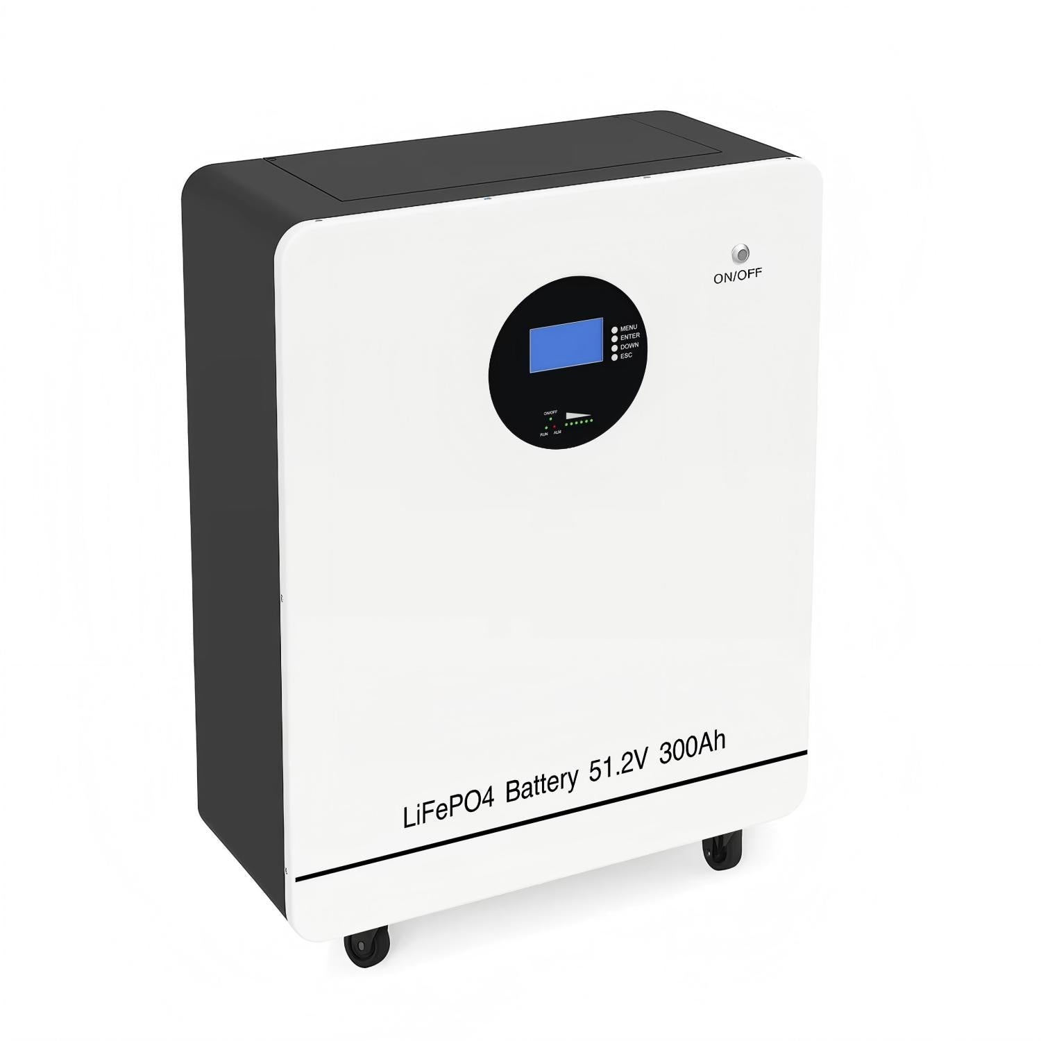 Sunboost 51.2V 300Ah LiFePO4 Split Lithium Ion Battery 15kWh Rechargeable Household Energy Storage IP65 CAN Communication