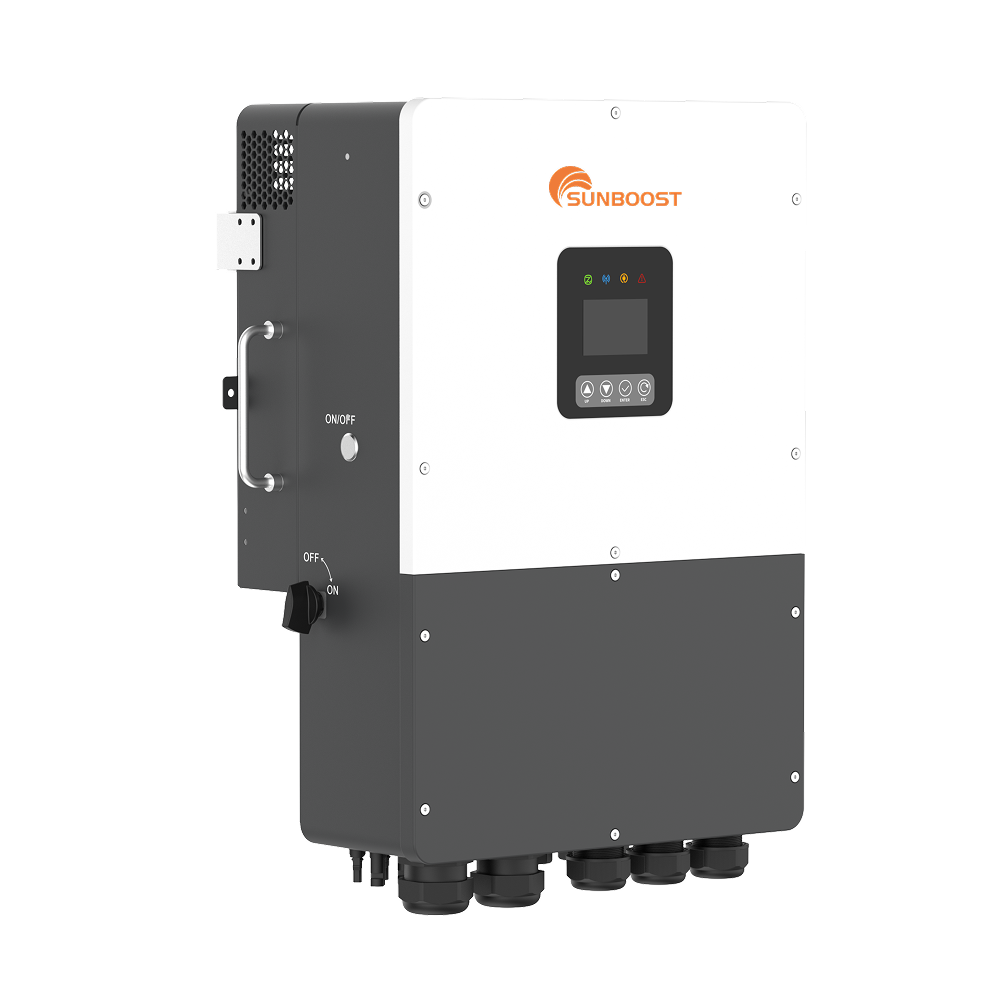 Sunboost Inverter 15Kw 18Kw 20Kw 24Kw Three-Phase Low Voltage High-Efficiency 50/60Hz Hybrid Solar Inverter 99% Built-In SPD