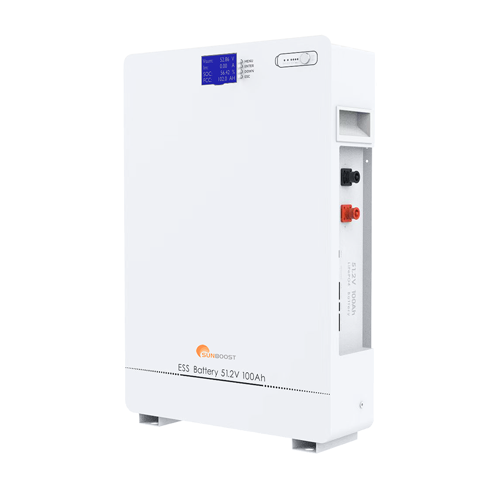 Sunboost Solar Lithium Battery 48V 51.2V 100Ah 200Ah Home Energy Storage System Volt 100Ah Lithium Solar Energy Storage Battery Lifepo4 48v Battery