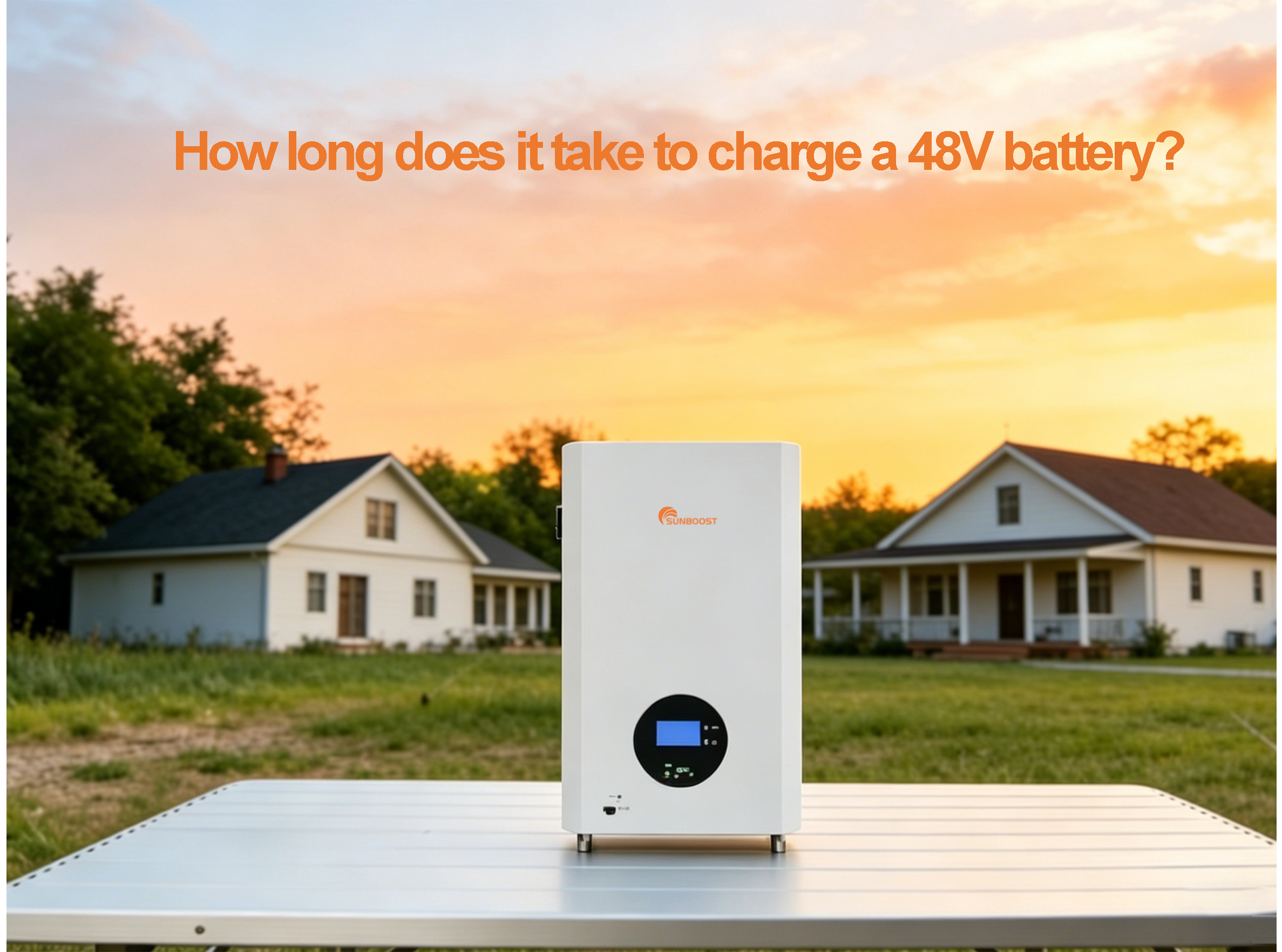 How long does it take to charge a 48V battery?