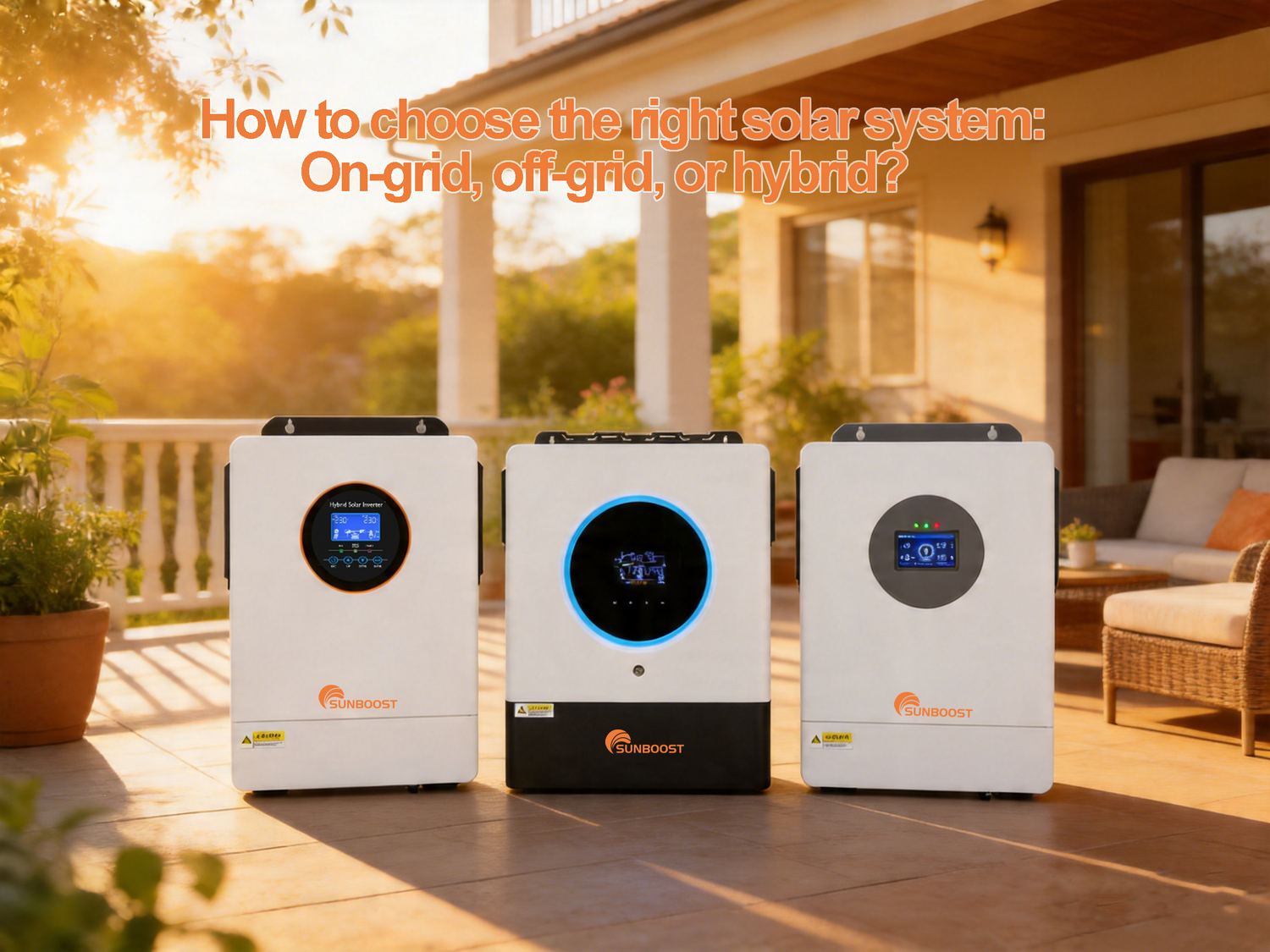 How to choose the right solar system: On-grid, off-grid, or hybrid?