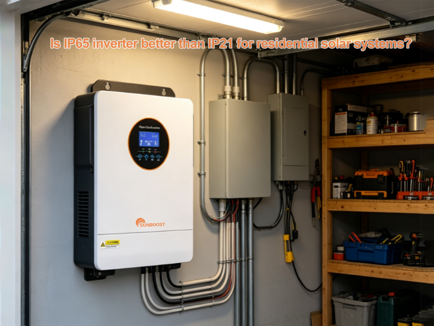 Is IP65 inverter better than IP21 for residential solar systems?