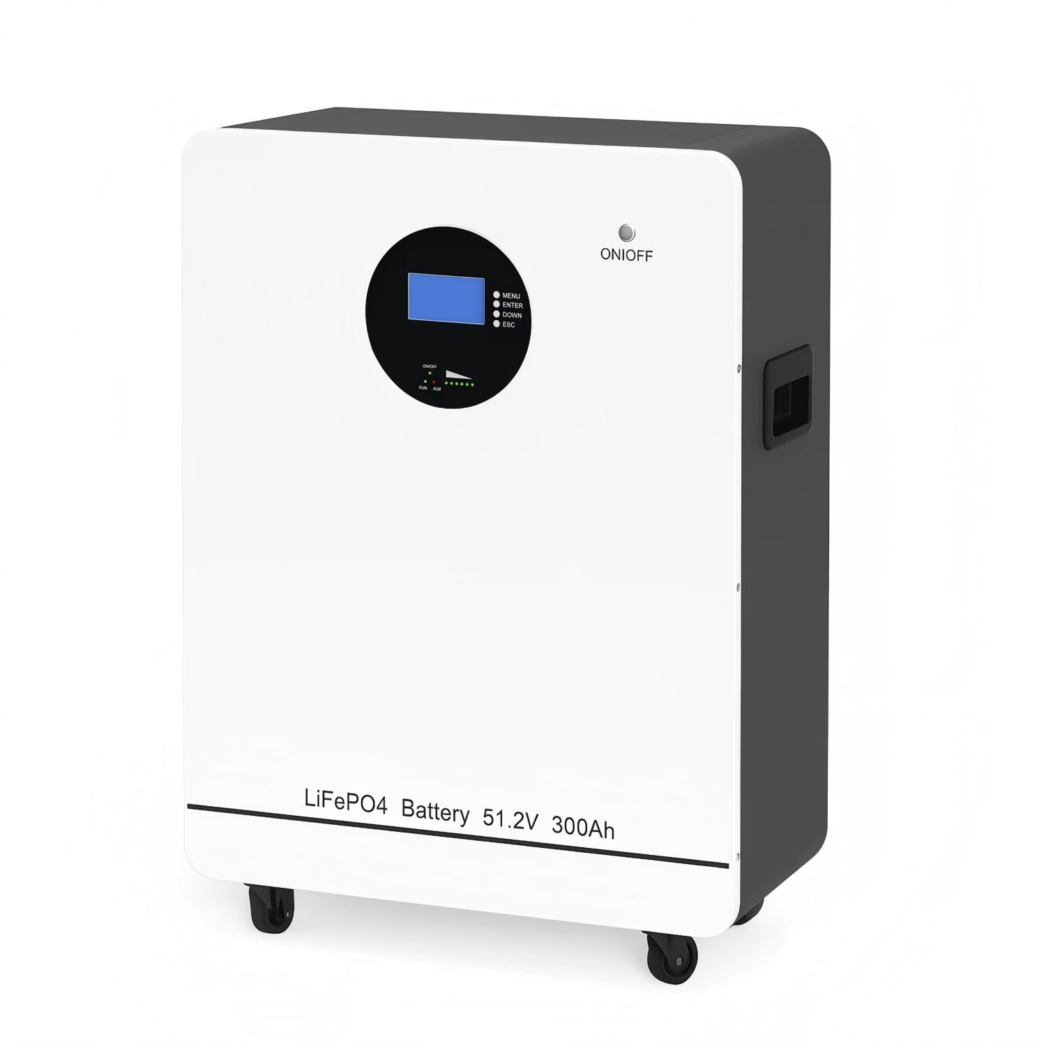 Sunboost 51.2V 300Ah LiFePO4 Split Lithium Ion Battery 15kWh Rechargeable Household Energy Storage IP65 CAN Communication