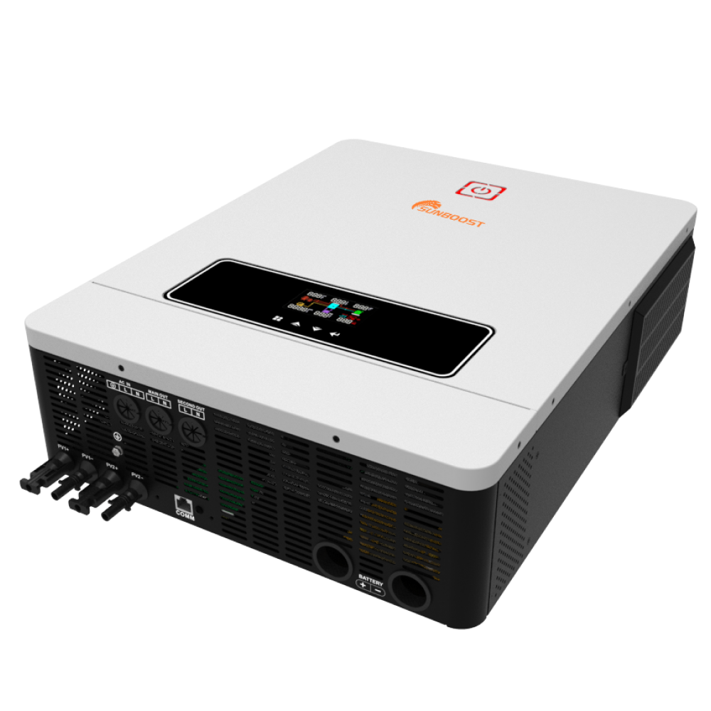 Sunboost 8.2KW 10.2Kw Hybrid Solar Inverter ON/OFF Grid Solar Power Inverter 220V 230V 240V 8KW 10kw Hybirid Solar Inverter for Home Use