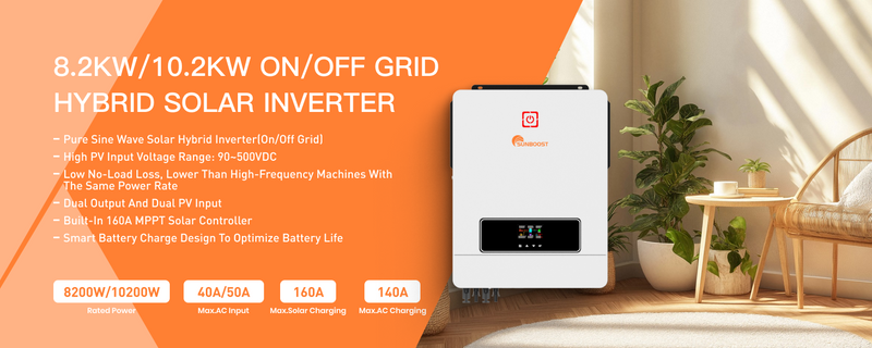 Pure Sine Wave Solar Hybrid Inverter (On/Off-Grid)
