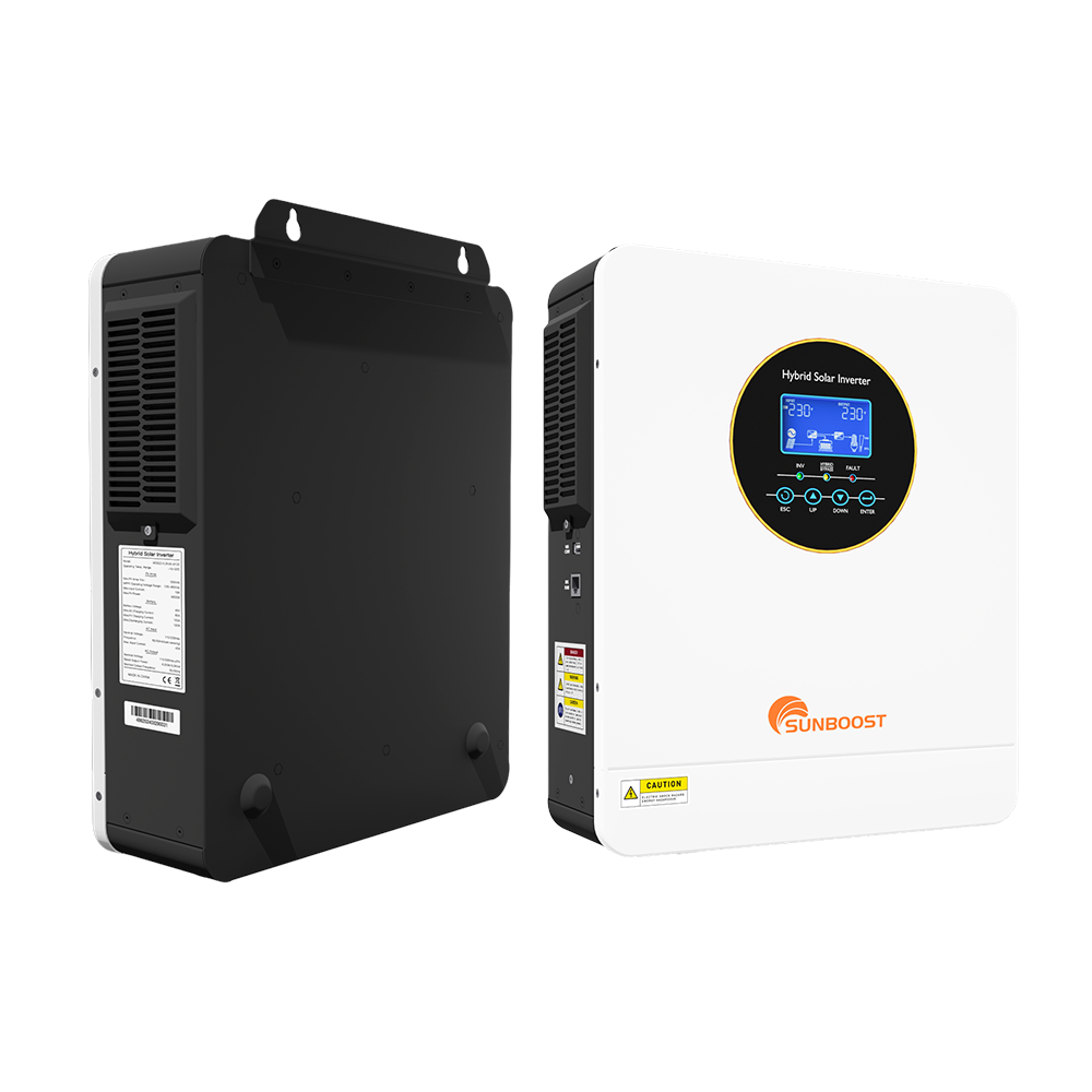 Sunboost 3Kw 3.6Kw 5Kw Single Phase Solar Inverter 120V US Standard Hybrid Inverter Pure Wave Inverter High Quality