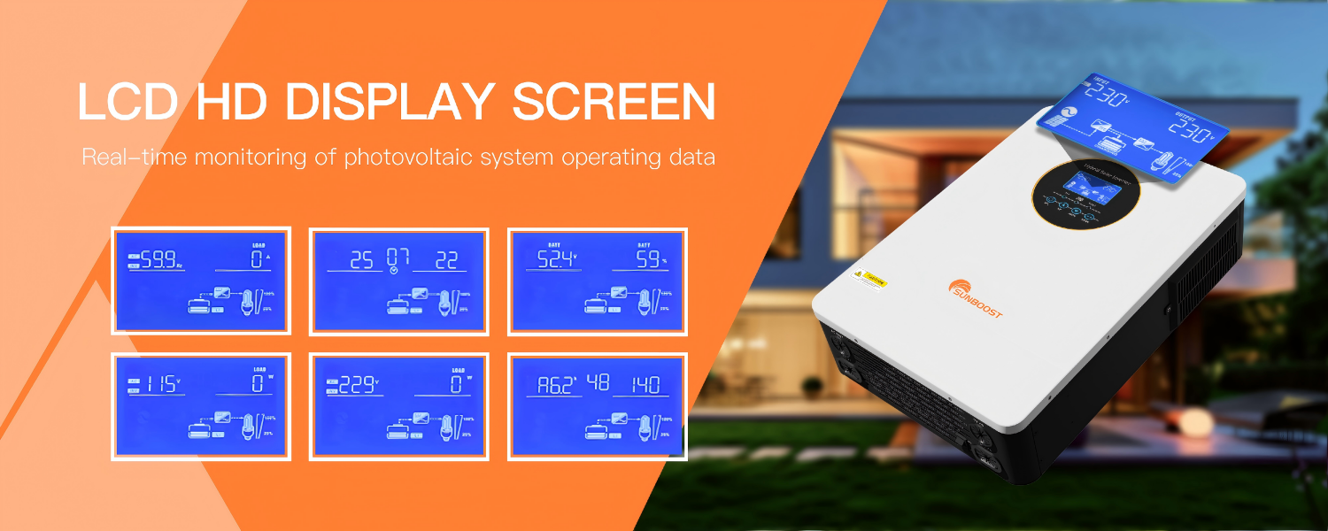 Configurable AC/Solar Charger Priority via LCD Setting